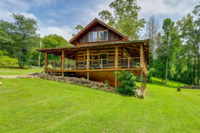 Stunning Creekside Cosby Cabin with Deck and Fire Pit!